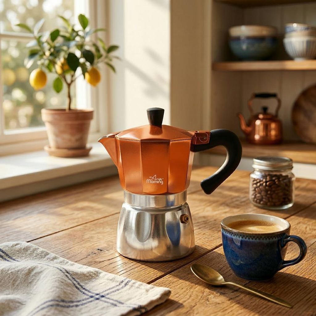 Caffettiera espresso da cucina Any Morning, caffettiera Immagine del prodotto 
