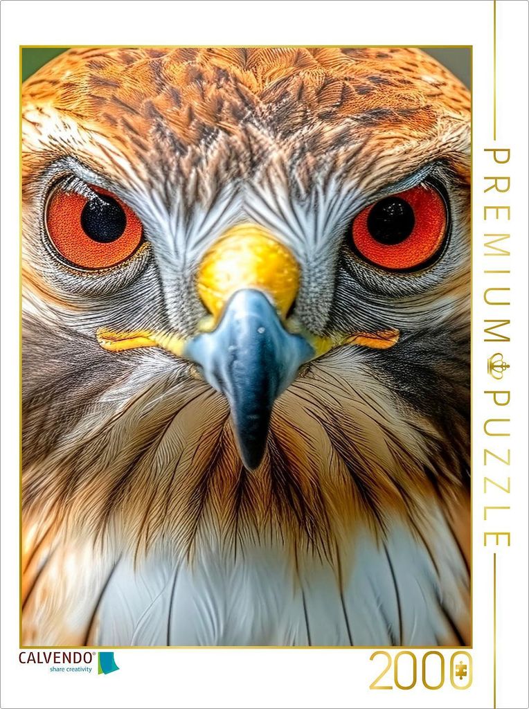 CALVENDO Puzzle Baumfalke | 2000 Teile Lege-Größe 90x67cm Foto-Puzzle für glückliche Stunden