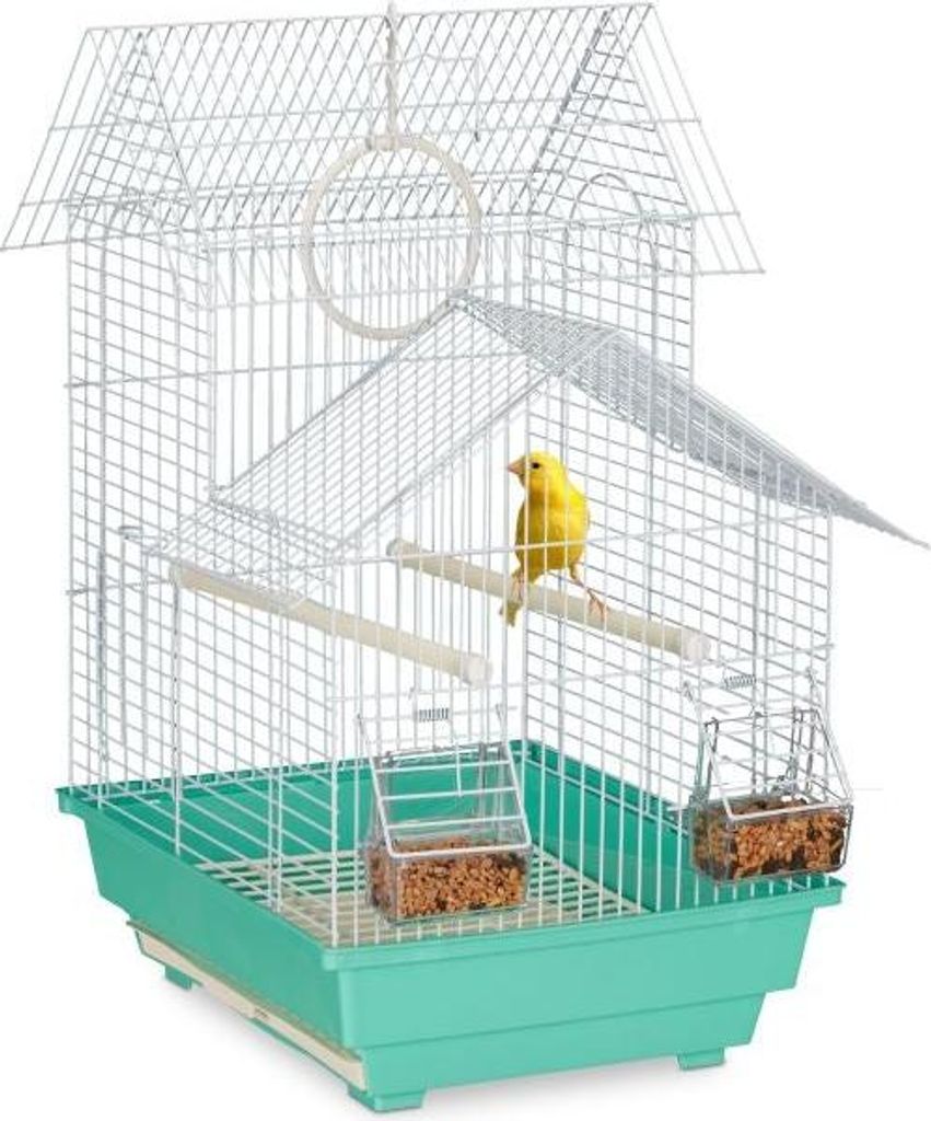 Vogelkäfig mit Spitzdach