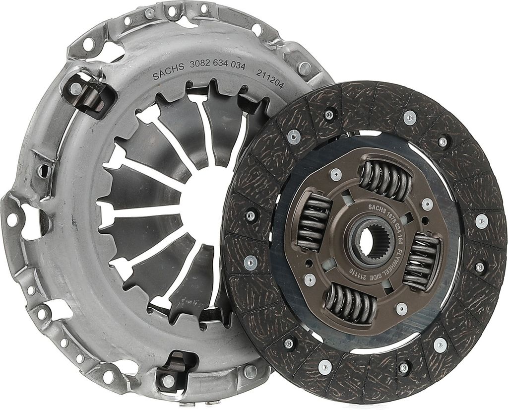 SACHS Kupplungssatz Kupplung für RENAULT Clio III Schrägheck (BR0/1, CR0/1) 3000 951 634
