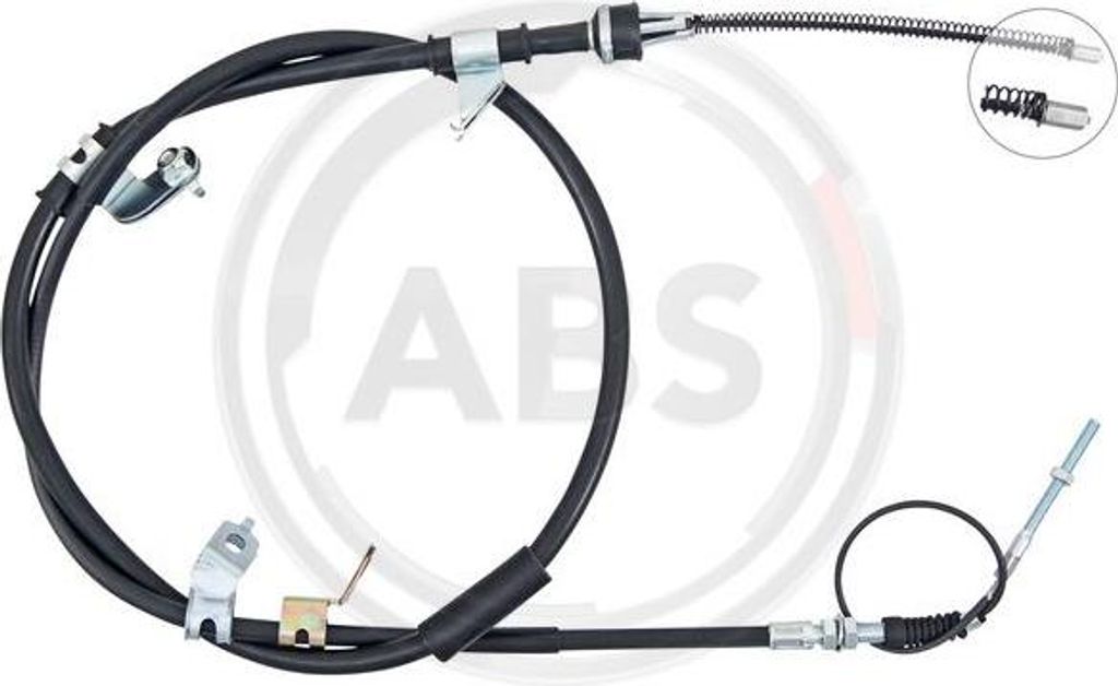 A.B.S. K14158 Seilzug, Handbremse OE 5991243250 kompatibel mit H-1, H100, Porter