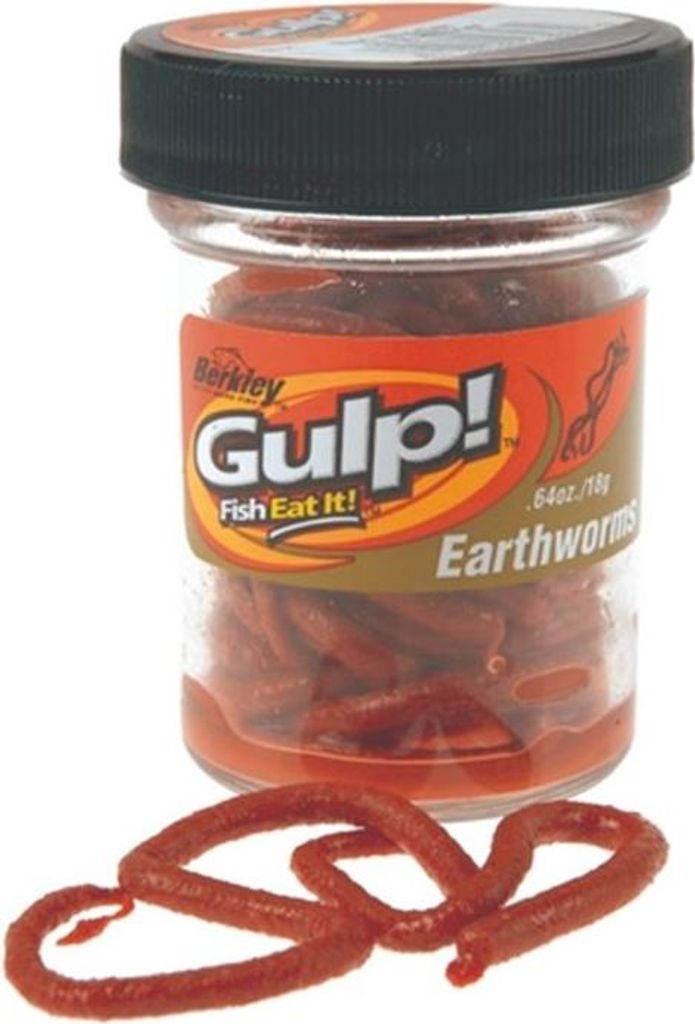 Berkley Soft Baits PowerNaturals Earthworms (Regenwurm) Ausführung: Regenwurm; Farbe: rot