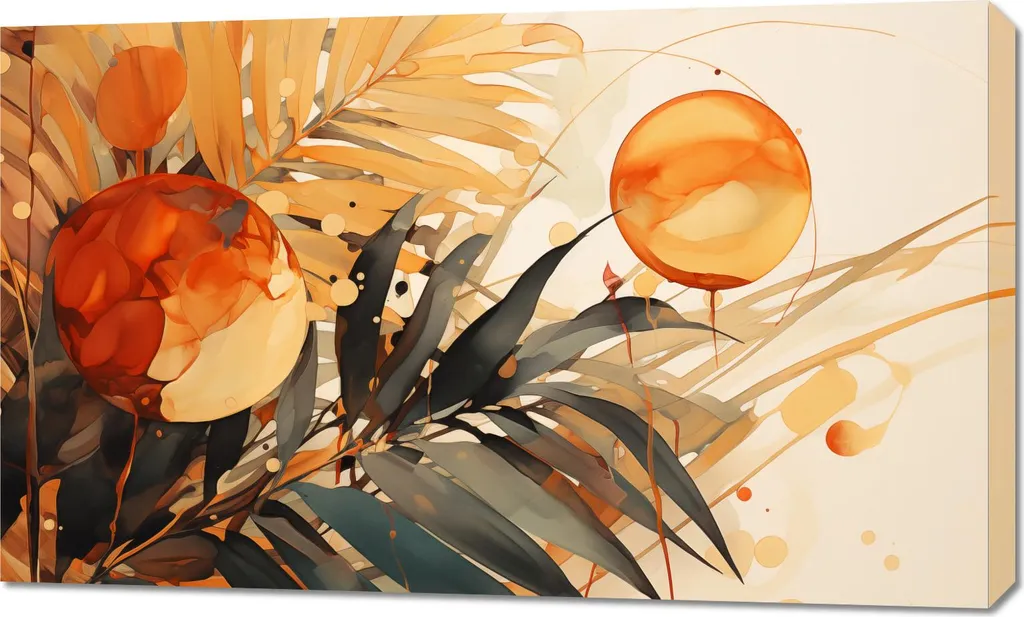 Tableau 100 x 60 cm Zéphyr Ensoleillé - Idéal pour Salon et Chambre