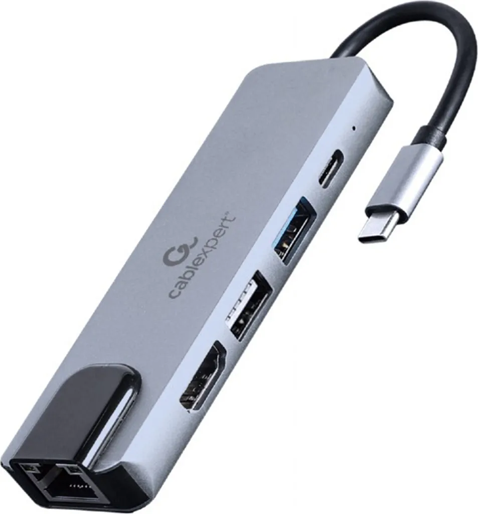 Hub USB-C 5-en-1 : Solution pour Connecter vos Clés USB et Écrans HDMI