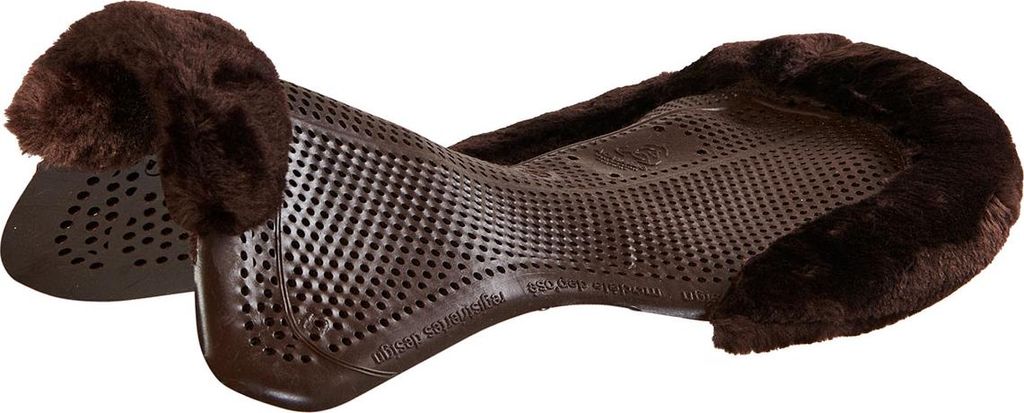 Acavallo Therapeutic Gel Pad Eco-Wool Just Gel, Größe:M, Farbe:brown/brown