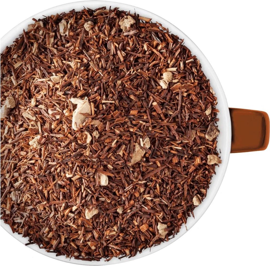 Rooibos-Tee Ingwer , lose, leichte Schärfe und schön fruchtig, ohne künstliche Zusatzstoffe, 100g