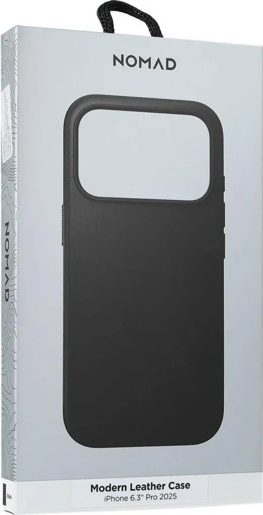 Coque iPhone 17 Pro Nomad Cuir Noir : Protégez votre Caméra et Écran