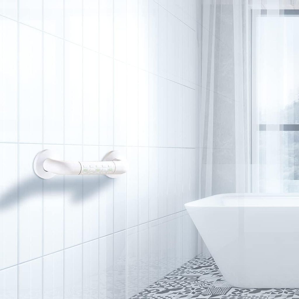 Haltegriff Rutschfeste Haltegriffe WC Haltestange Dusch Griff Badewannen Griff Sicherheitsgriff für Schwangere Kinder Senioren