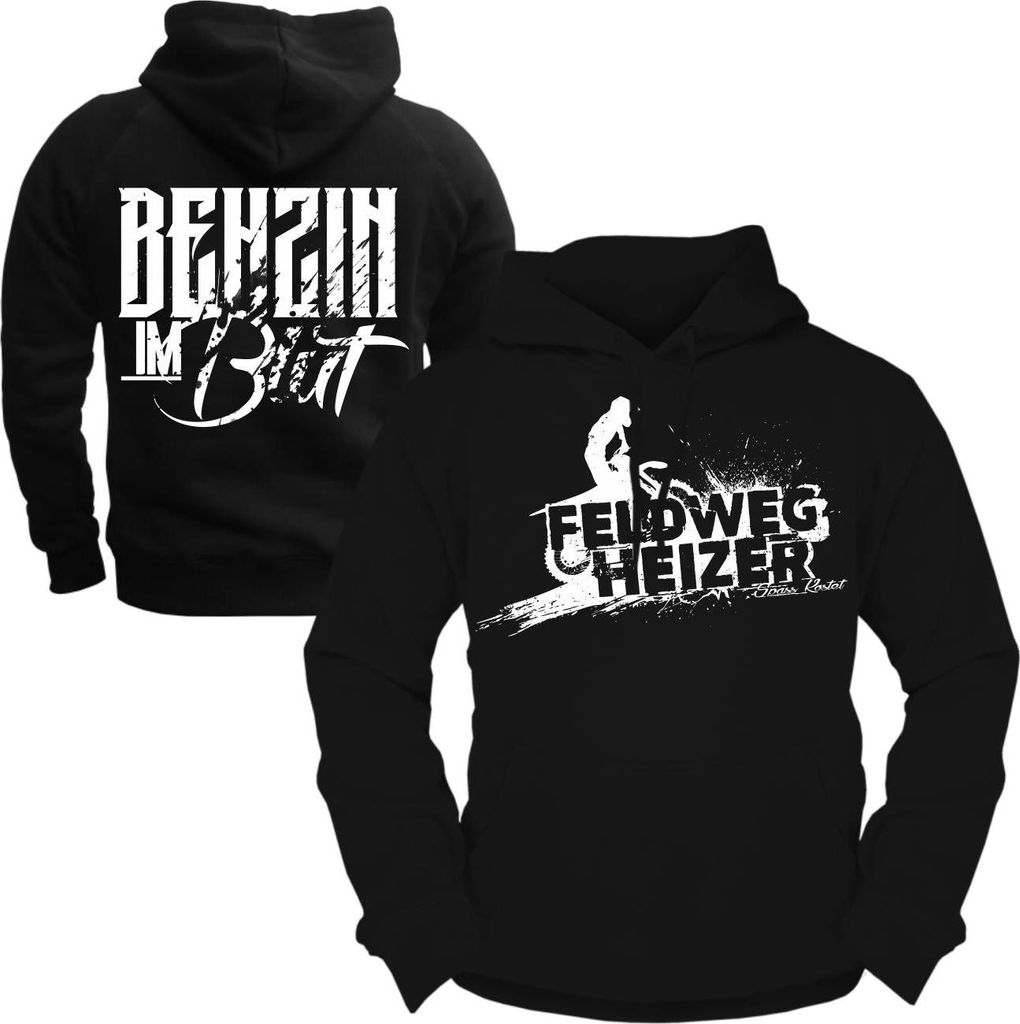 Herren Kapuzenpullover Feldwegheizer