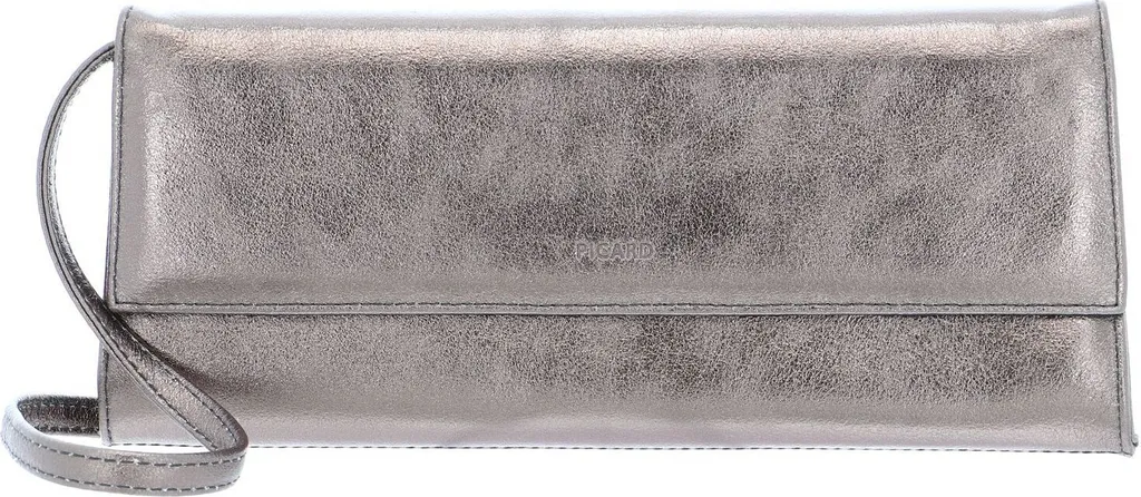 Picard Sac Cuir Compact Auguri Oldsilver - Pochette Épaule Pratique