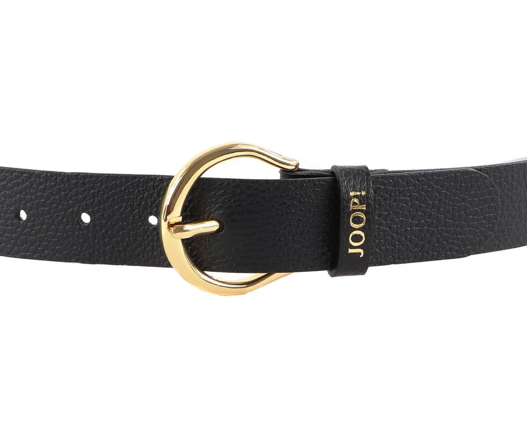 JOOP! Cintura Donna Pelle Cream Avorio W75 - 3cm Vera Pelle Bovino
