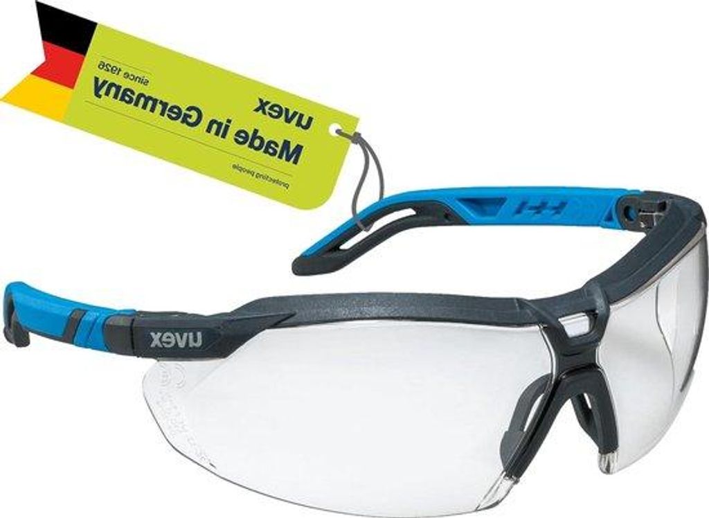 Sicherheitsbrille Premium extrem kratzfest nicht beschlagend verstellbar