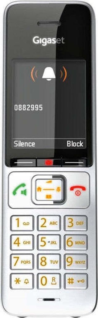 Gigaset COMFORT 500HX Zusatz-Mobilteil schwarz-silber Produktbild 