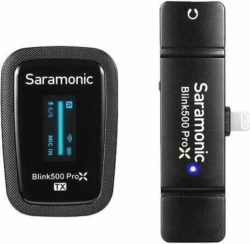Saramonic Blink 500 ProX B3 Micro Cravate Sans Fil Lightning pour iPhone