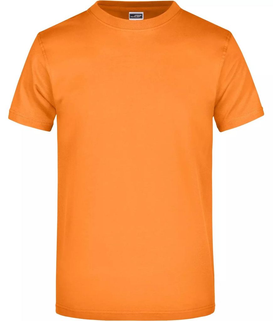 James and Nicholson - T-Shirt Rundhalsausschnitt für Herren/Damen Uni LT2621 (M) (Orange)