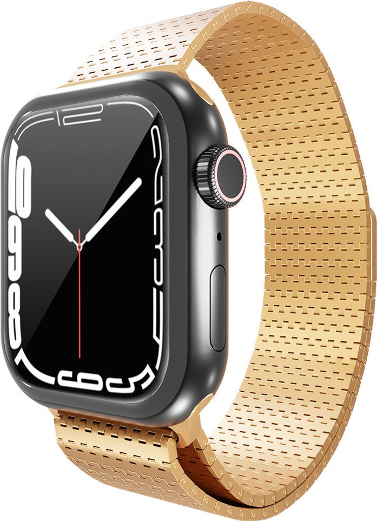 Strap-it Apple Watch Metall Mesh Armband (Roségold) - Große: 38 - 40 - 41mm
