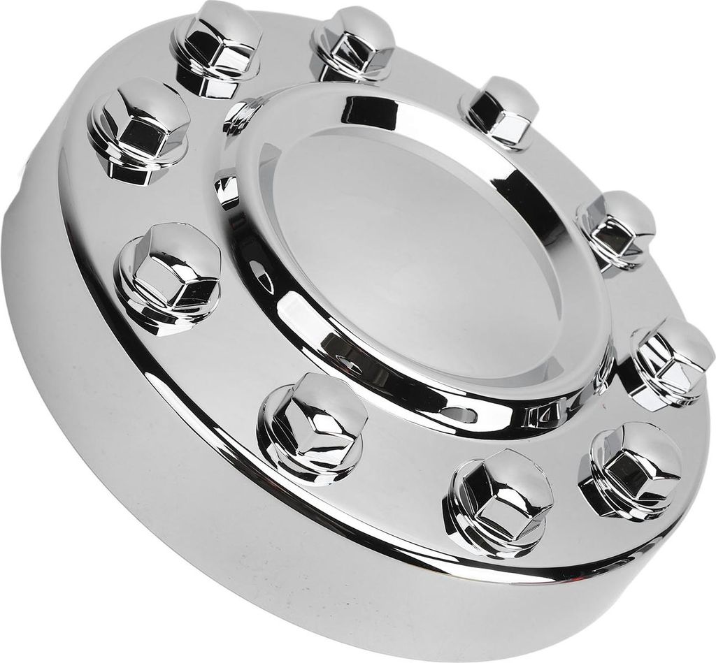 Radnabenkappe ABS Chrom Staubdicht Wasserdicht Verbessert das Erscheinungsbild für das Modell 4500 5500 vorne 68053038AA
