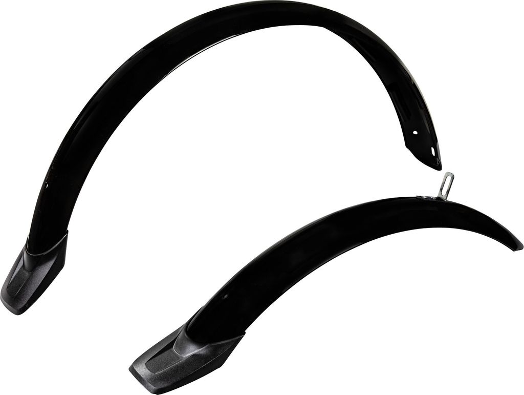 Zündapp Z101 Schutzbleche Fahrrad E Bike Schutzblech 20 Zoll mit Kabelführung und Spritzschutz Schmutzfänger Fahrradschutzblech Set