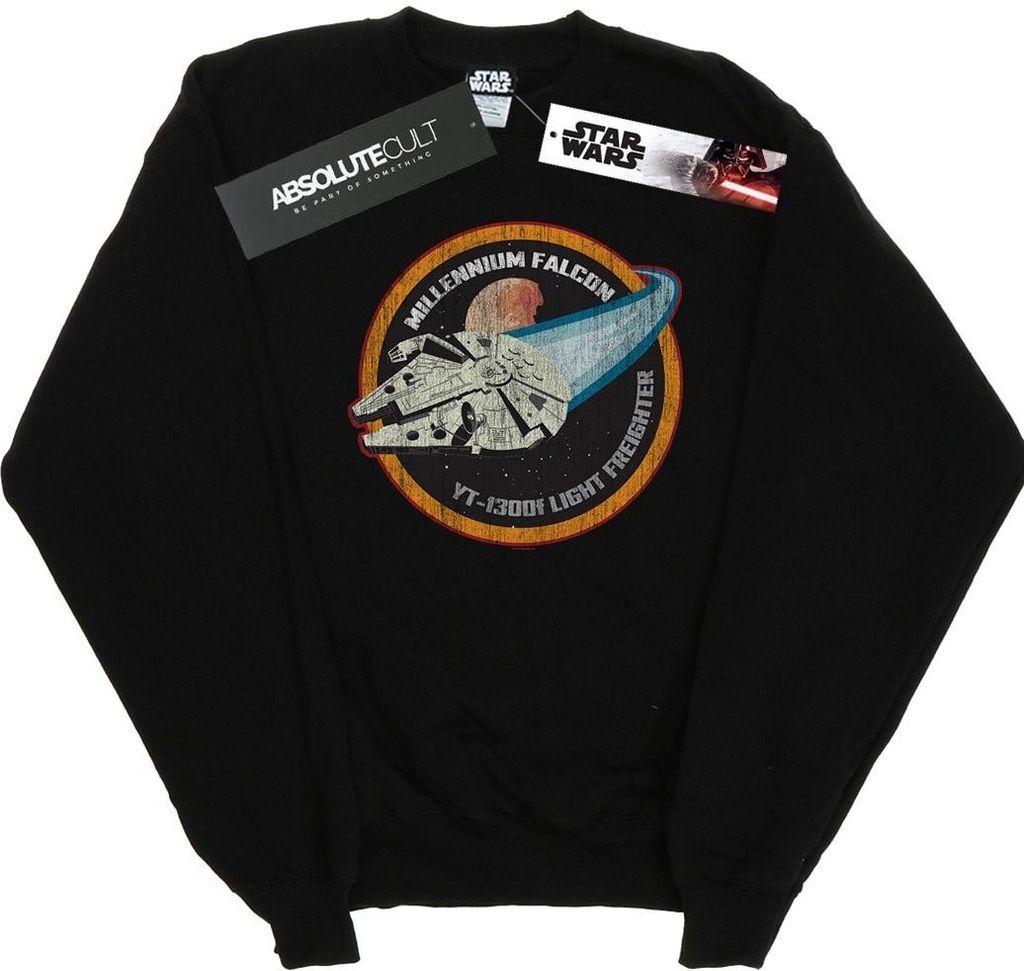 Star Wars - "Millennium" Sweatshirt für Herren BI45752 (XL) (Schwarz)