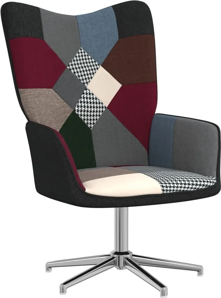 The Living Store Relaxsessel Patchwork Stoff