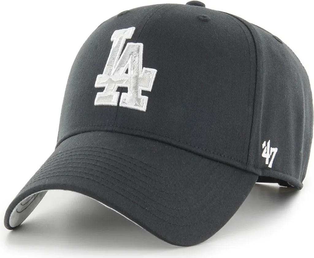 Cappellino Dodgers '47 MVP Nero Digital Star - Originale MLB Baseball