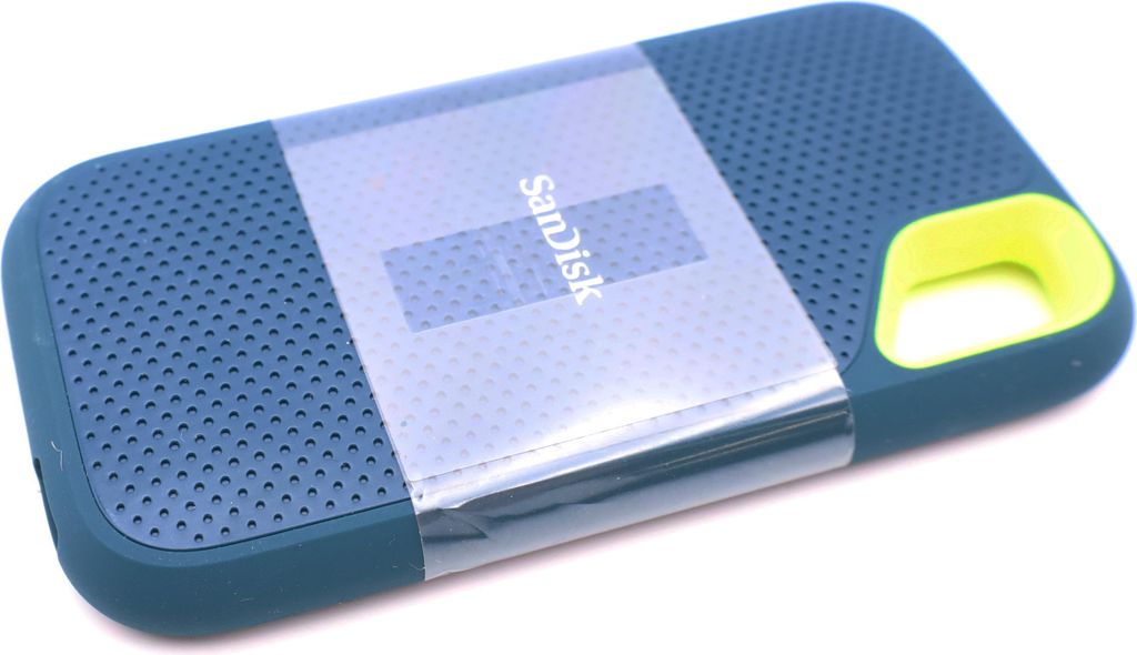 SanDisk Extreme Portable SSD V2 4TB, USB-C 3.1, türkis,SDSSDE61-4T00-G25M