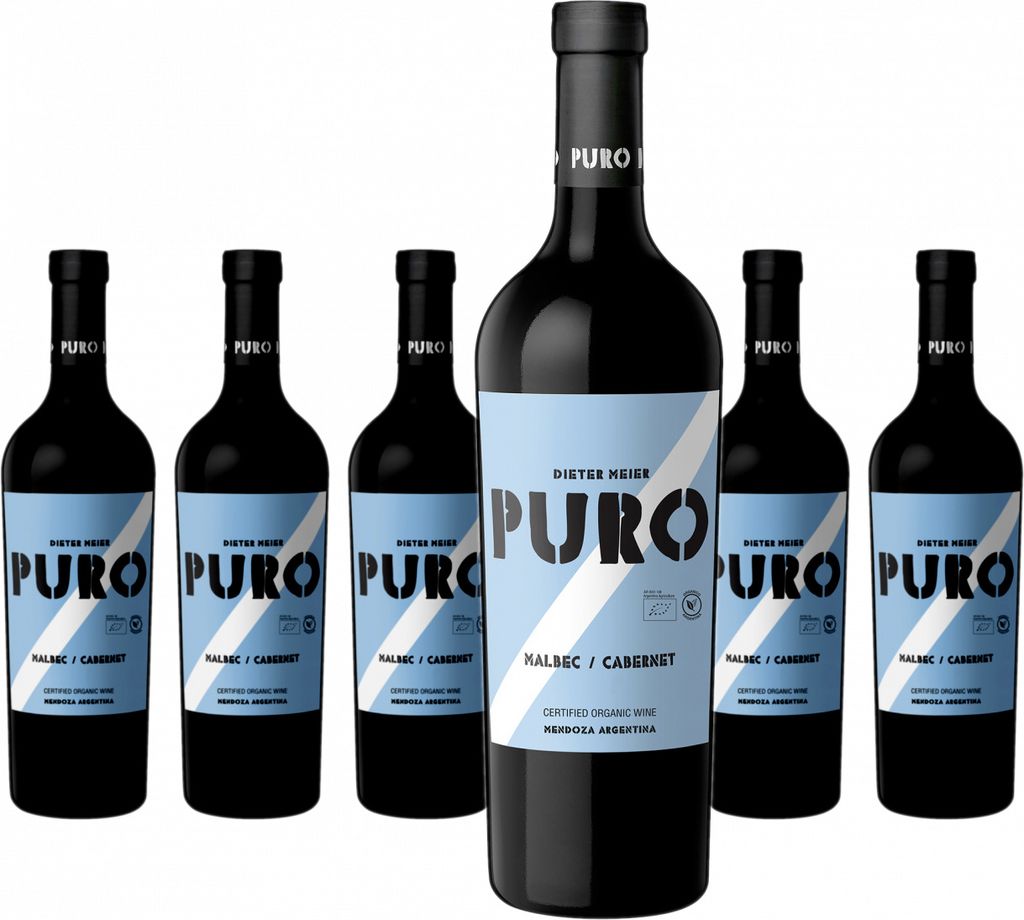 6 x Dieter Meier Puro Malbec Cabernet Argentinien Produktbild 