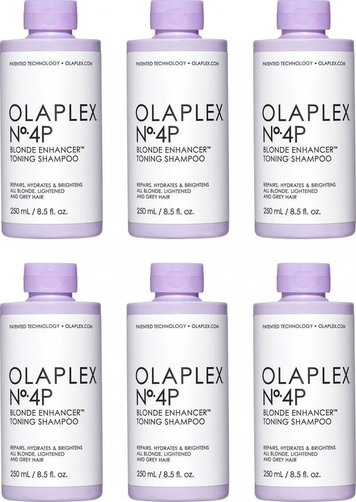 Blonde Enhancer Toning Shampoo No.4P 6x250 ml