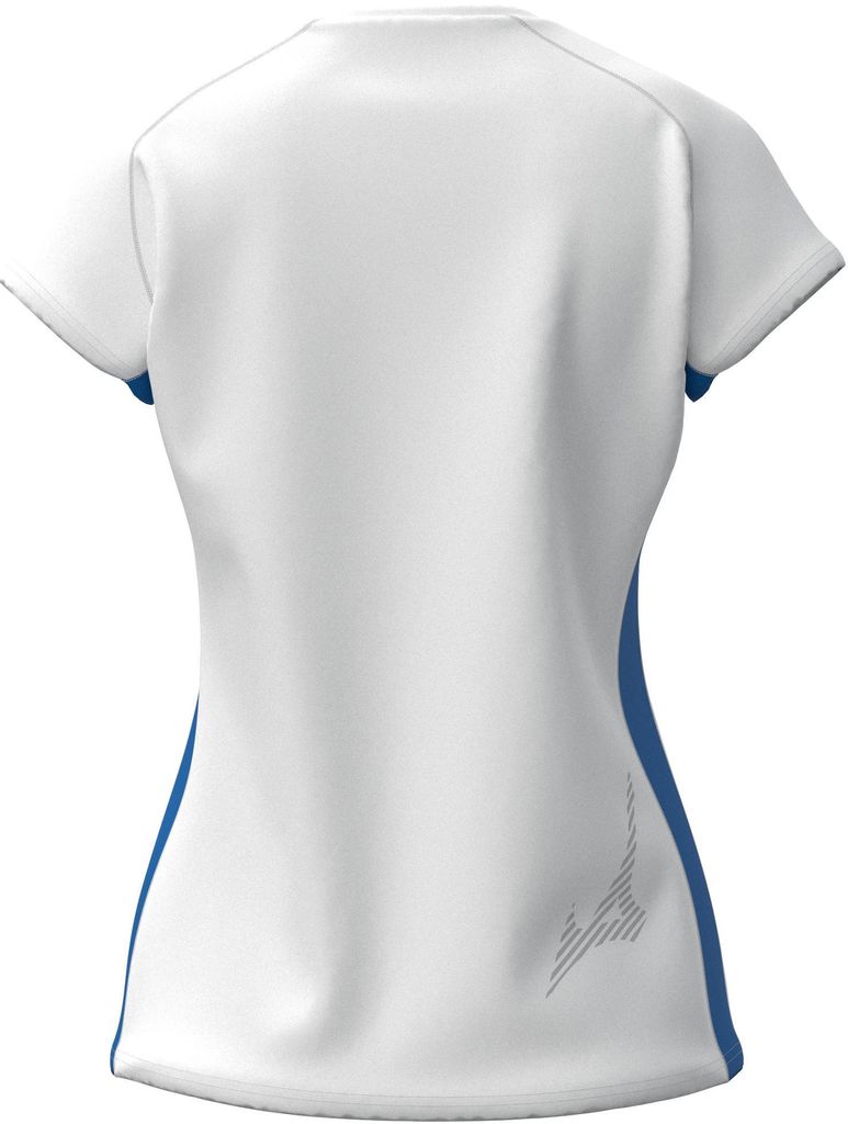 Mizuno Damen TEAM MZNRB TEE Trikot Running - U2EAB765, Farbe:Weiß, Textil:L