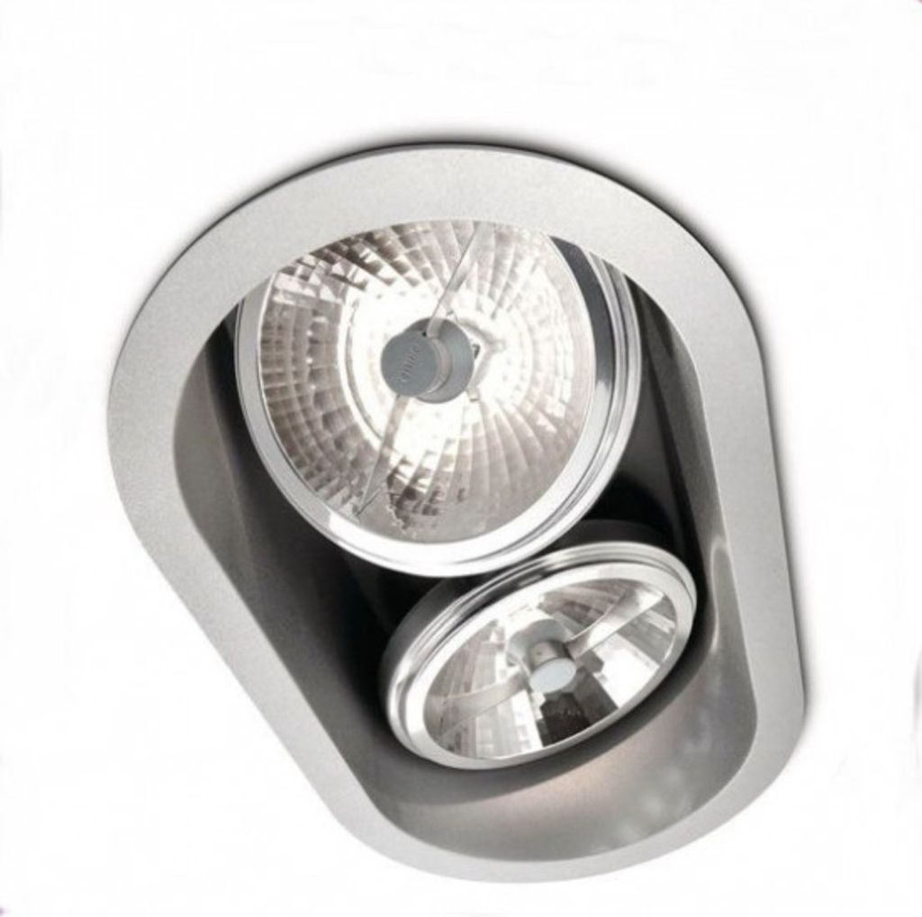 Philips Halogen SmartSpot Einbauspot 2x GX53 Halogen Dimmbar Drehbar Schwenkbar