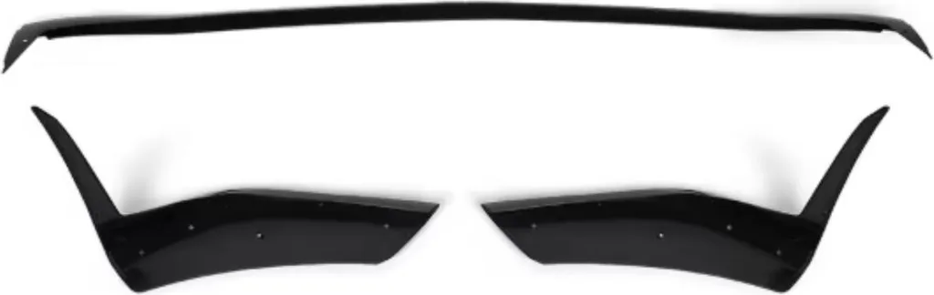 Lame de pare-chocs avant noir brillant pour BMW Série 1 F20 F21 2015-2018