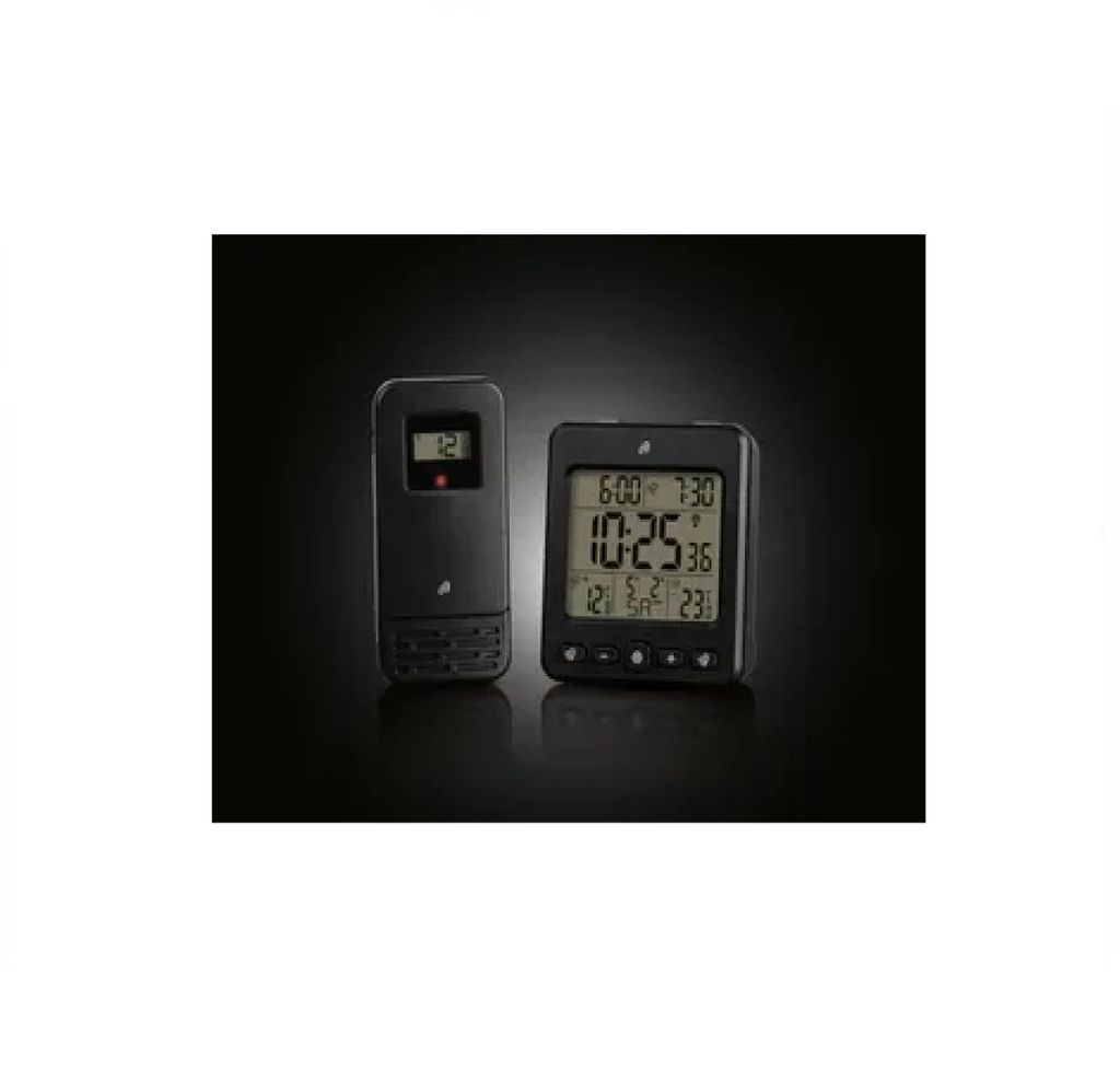 AURIOL® Funktemperaturstation, mit LC-Display (schwarz)NEU Produktbild 