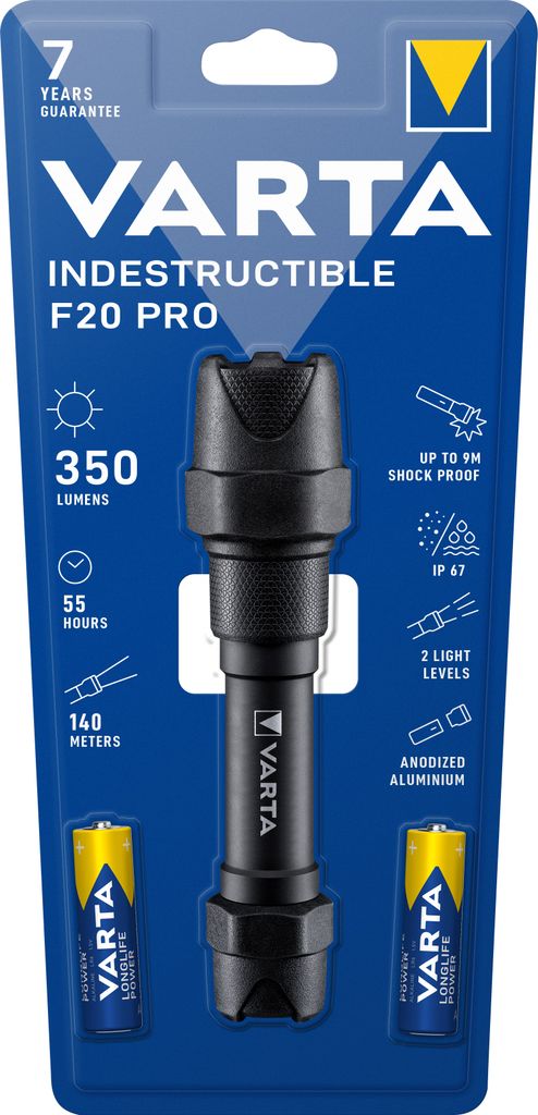 Svítilna Varta Indestructible Light F20 Pro 2AA Obrázek produktu 