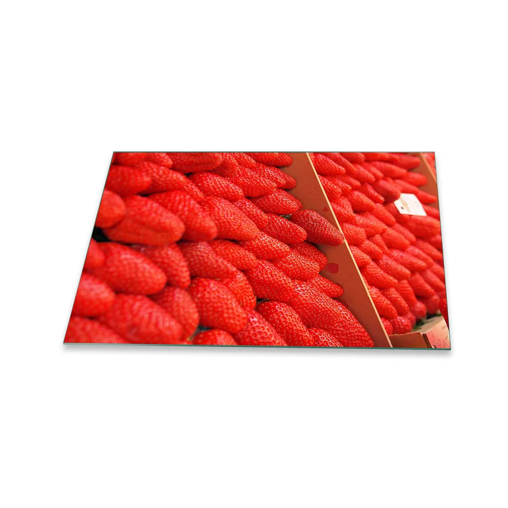 Copri Piano Cottura in Vetro 80x52 cm - Protezione Decorativa Frutta