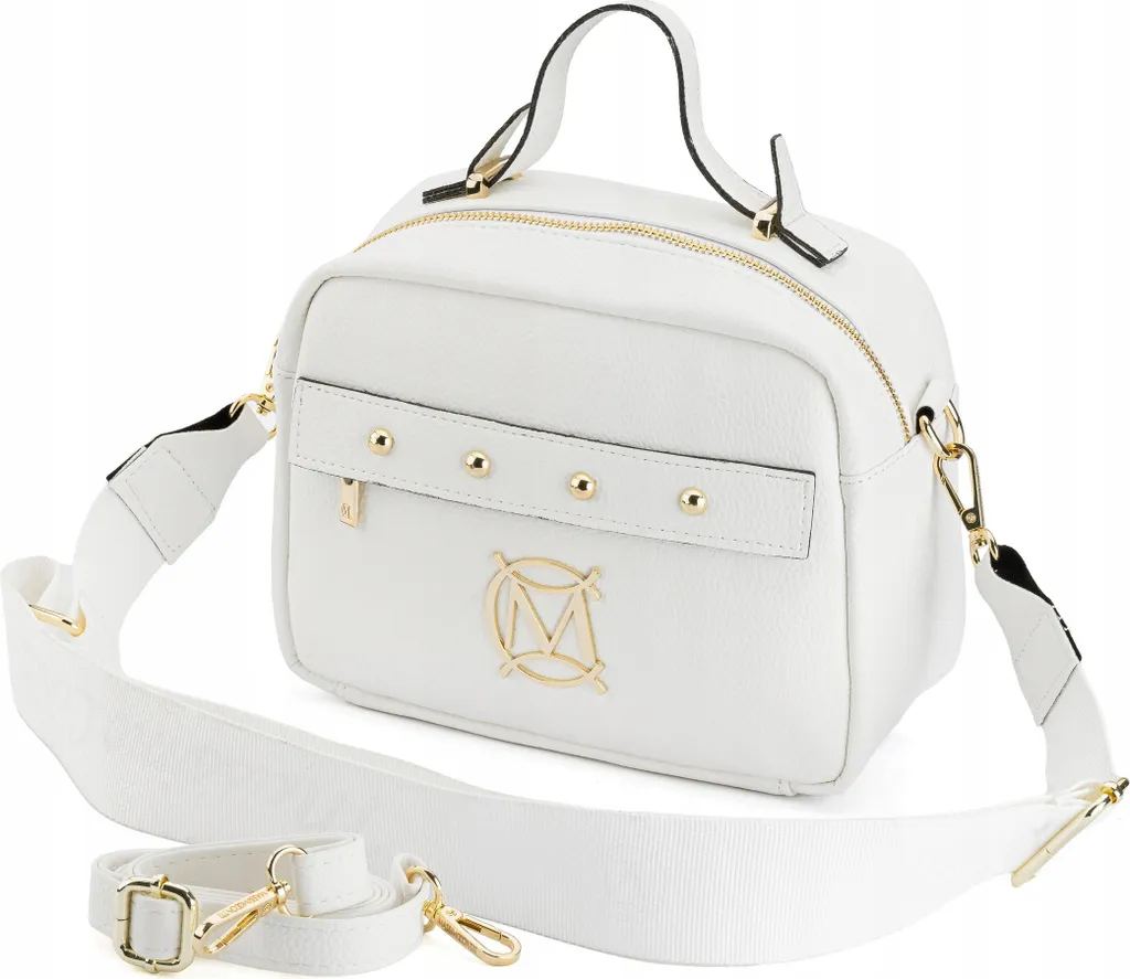 Sac à Bandoulière Blanc Idéal pour Mariage et Sorties Massimo Contti