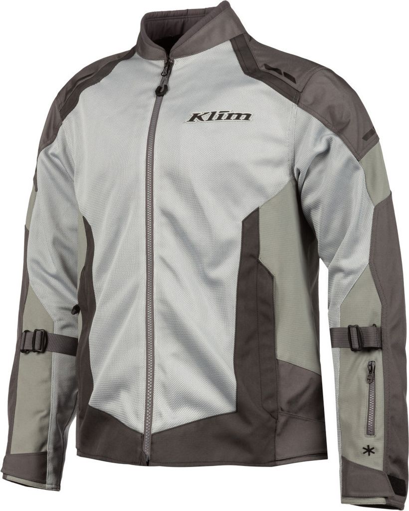 Klim Induction Motorrad Textiljacke, grau, XS