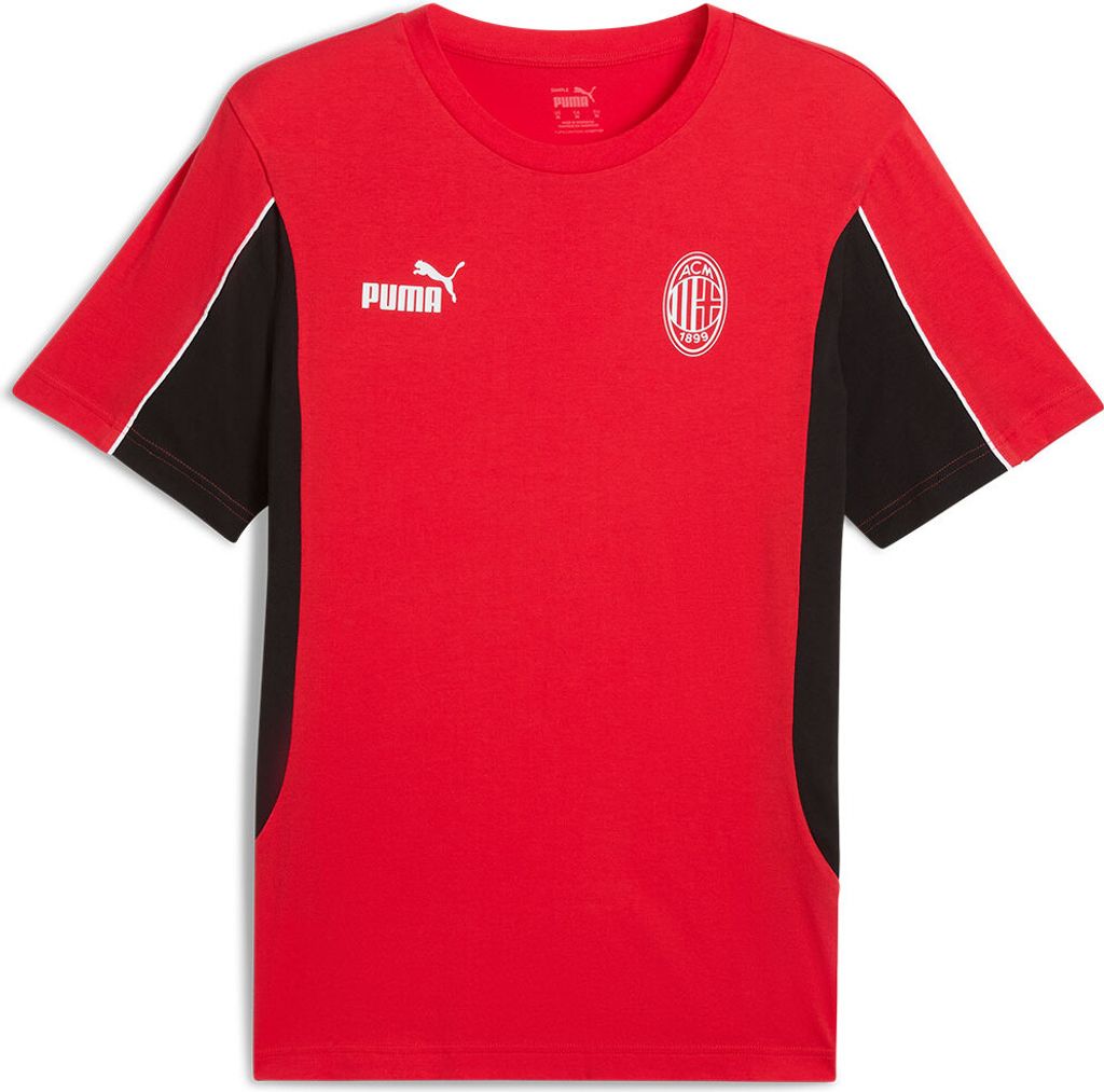 Puma Ac Milan Ftblarchive Kurzarm-t-shirt Rot L Mann Rot L Produktbild 