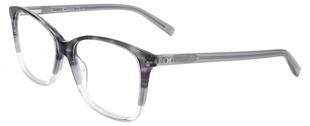 Lunettes de soleil Missoni effet corne grise avec verres anti-UV