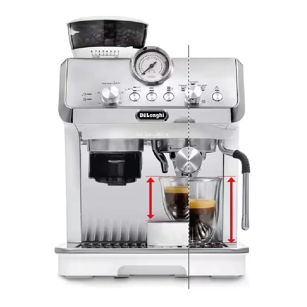 Machine espresso DeLonghi EC9155.W : un café professionnel sans effort