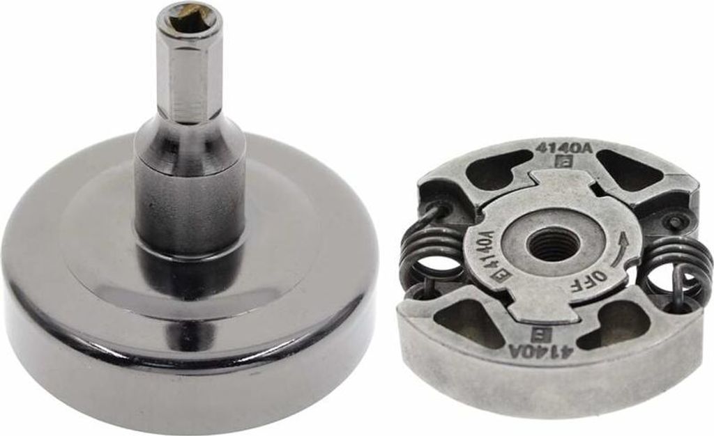 Kupplungstrommelsatz für Stihl FS40, FS45, FS46, FS50, FS55, FS56 und FS70 Motorsensen, ersetzt die Teilenummer 41401602005