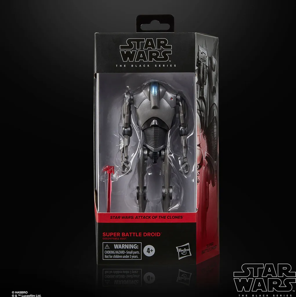 Figurine Super Battle Droid Star Wars Qualité Hasbro Black Series