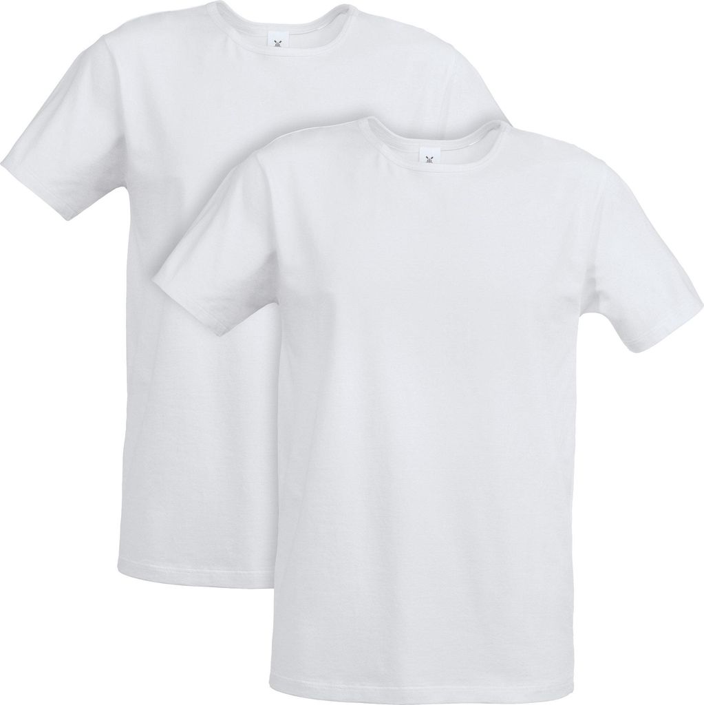 Erwin Müller Herren-Unterhemd, 1/2-Arm 2er-Pack weiß 8