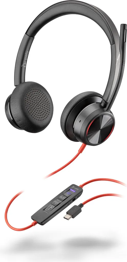 Casque Télétravail HP Blackwire 8225 USB pour réunions Microsoft Teams
