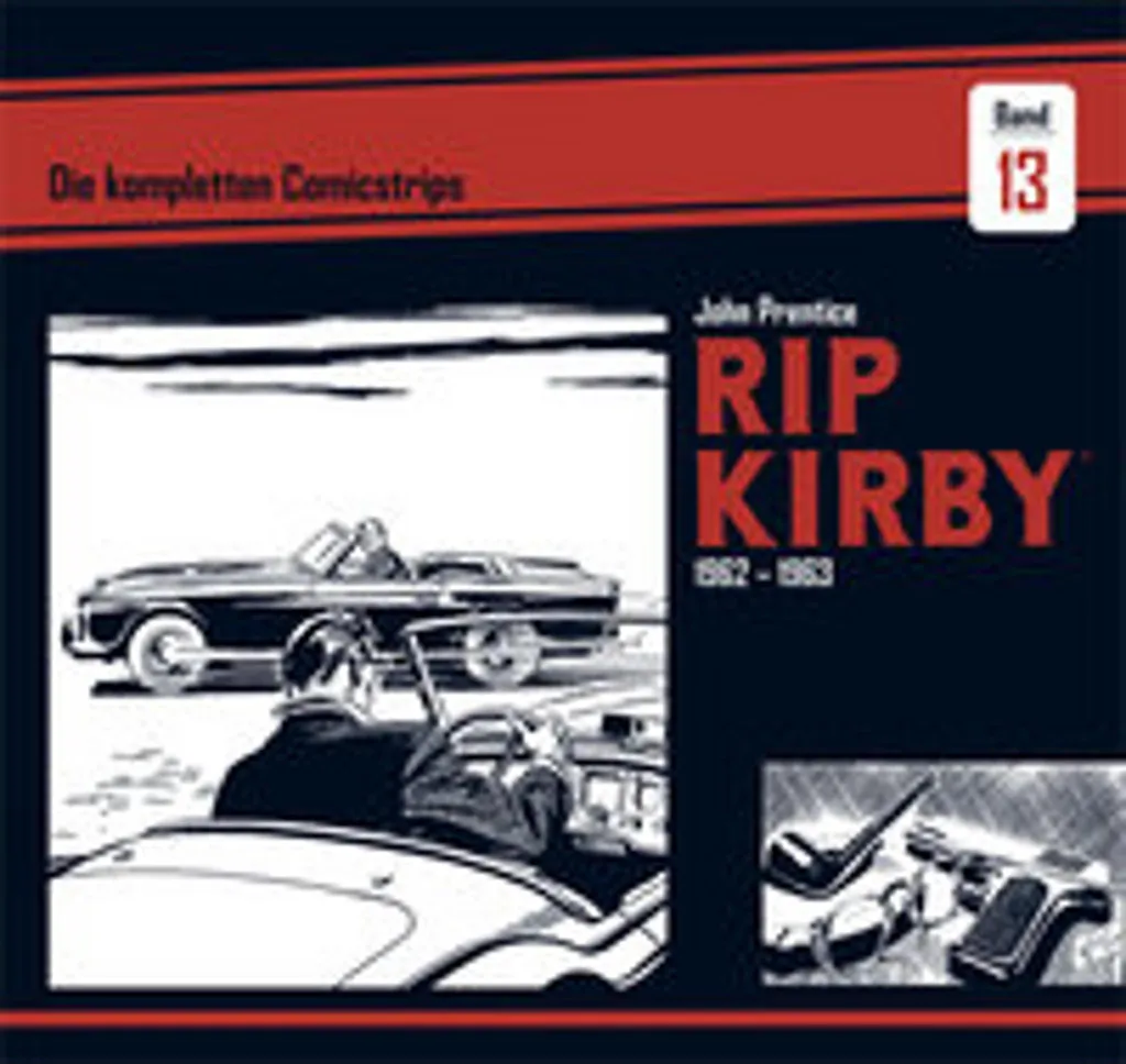Rip Kirby Band 13 Edition Collector - Strips Quotidiens 1962-1963