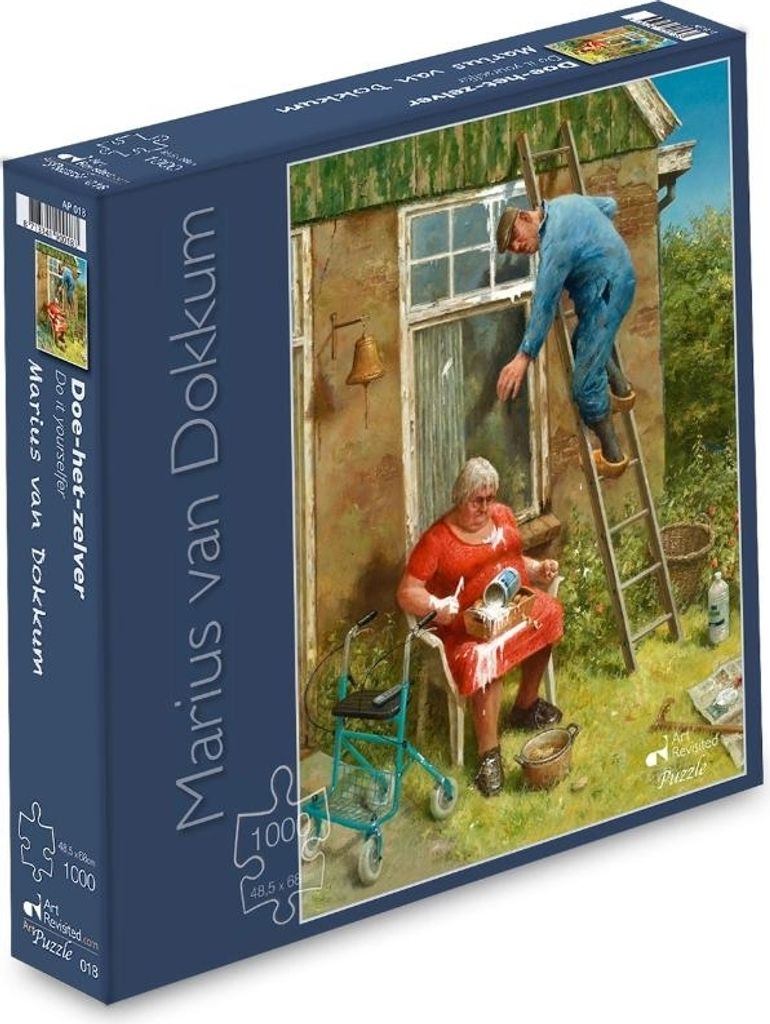 Revidované umenie Heimwerker - Marius van Dokkum (1000) Obrázok produktu 