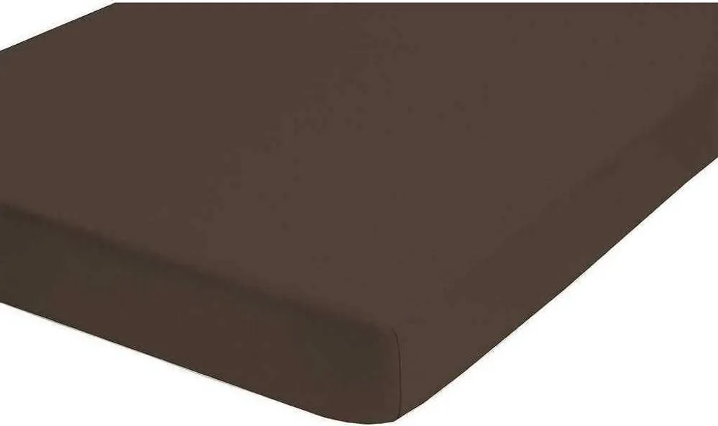 Lenzuolo Topper Matrimoniale Biberna Mogano Jersey No Stiro 180x200