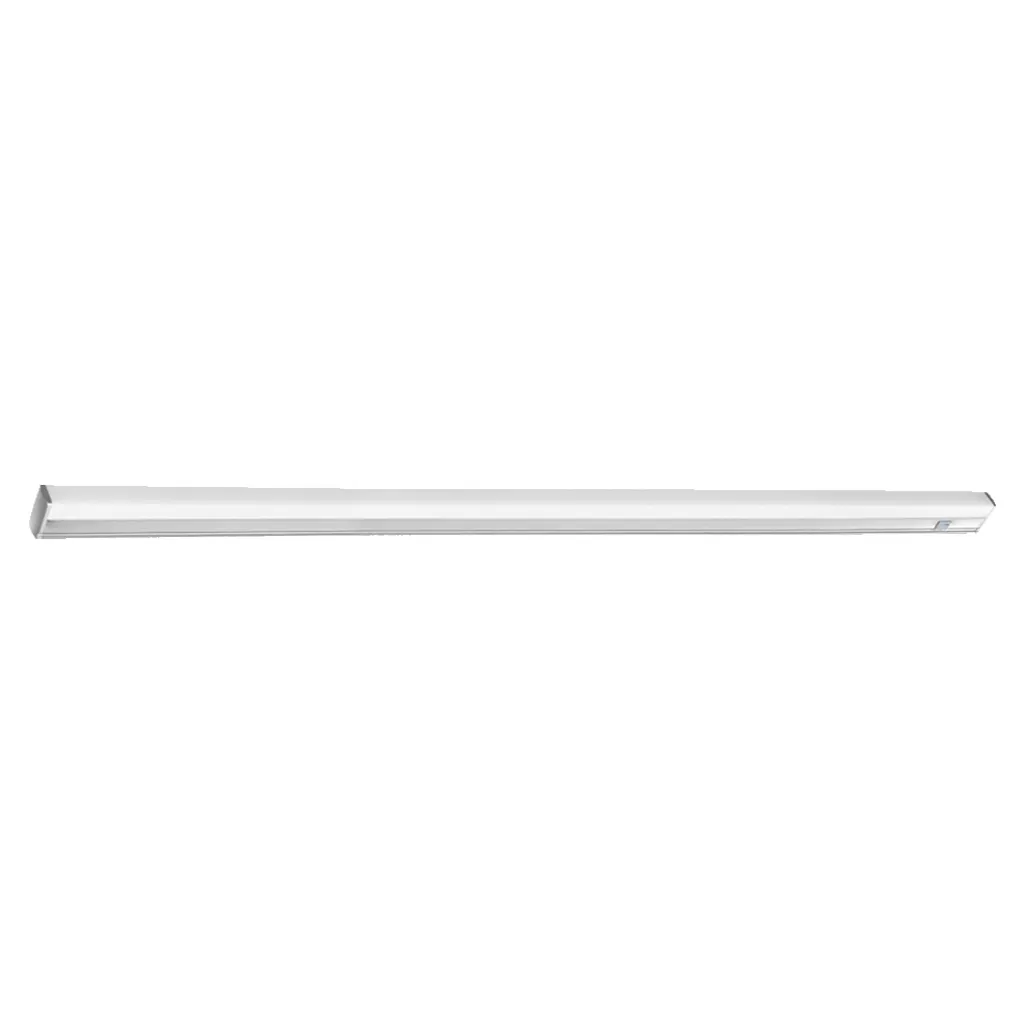 Luminaire de cuisine LED 20W NAXOS 118cm sous meuble finition argentée