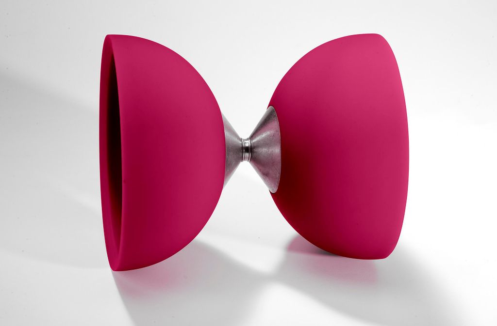 Eureka Diabolo Spielzeug Gummi Pink ohne Stäbe - Akrobatik