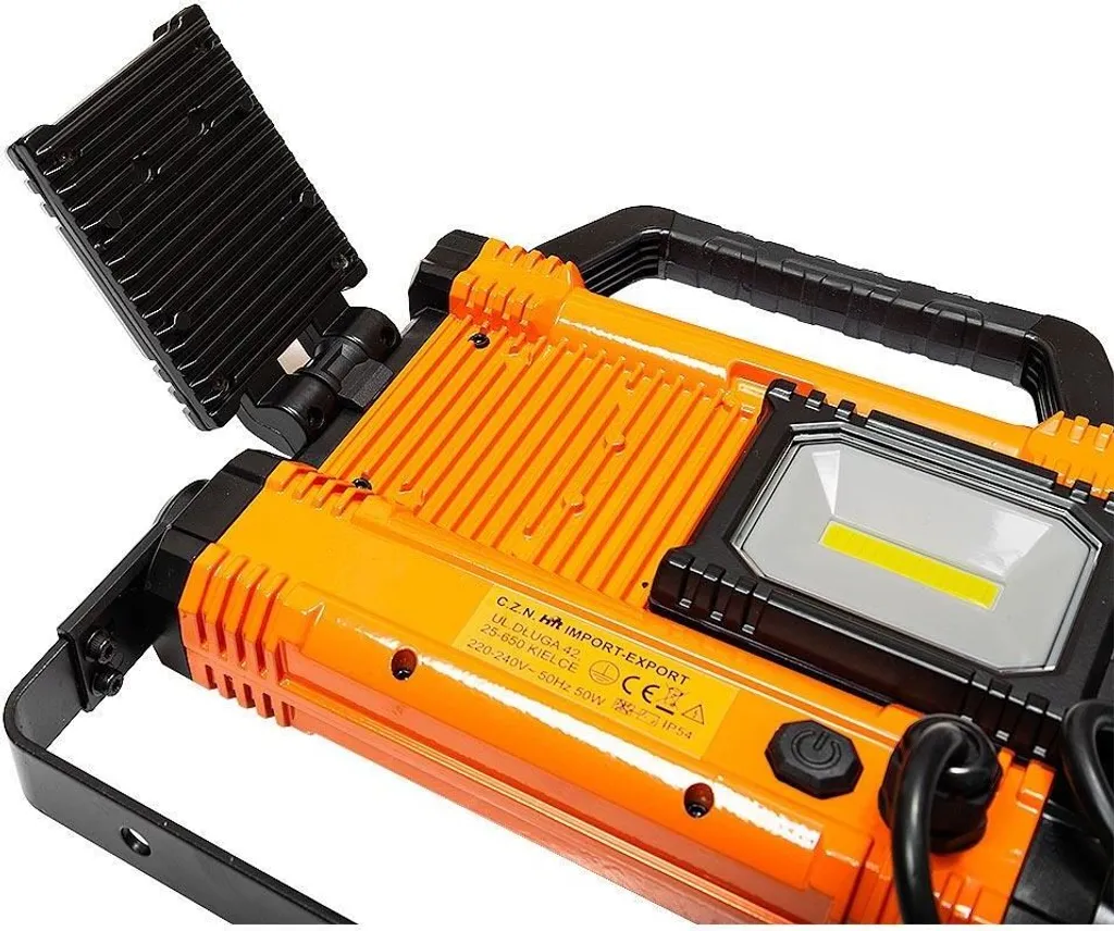 Projecteur de chantier pour éviter les ombres COB-LED 30W+20W