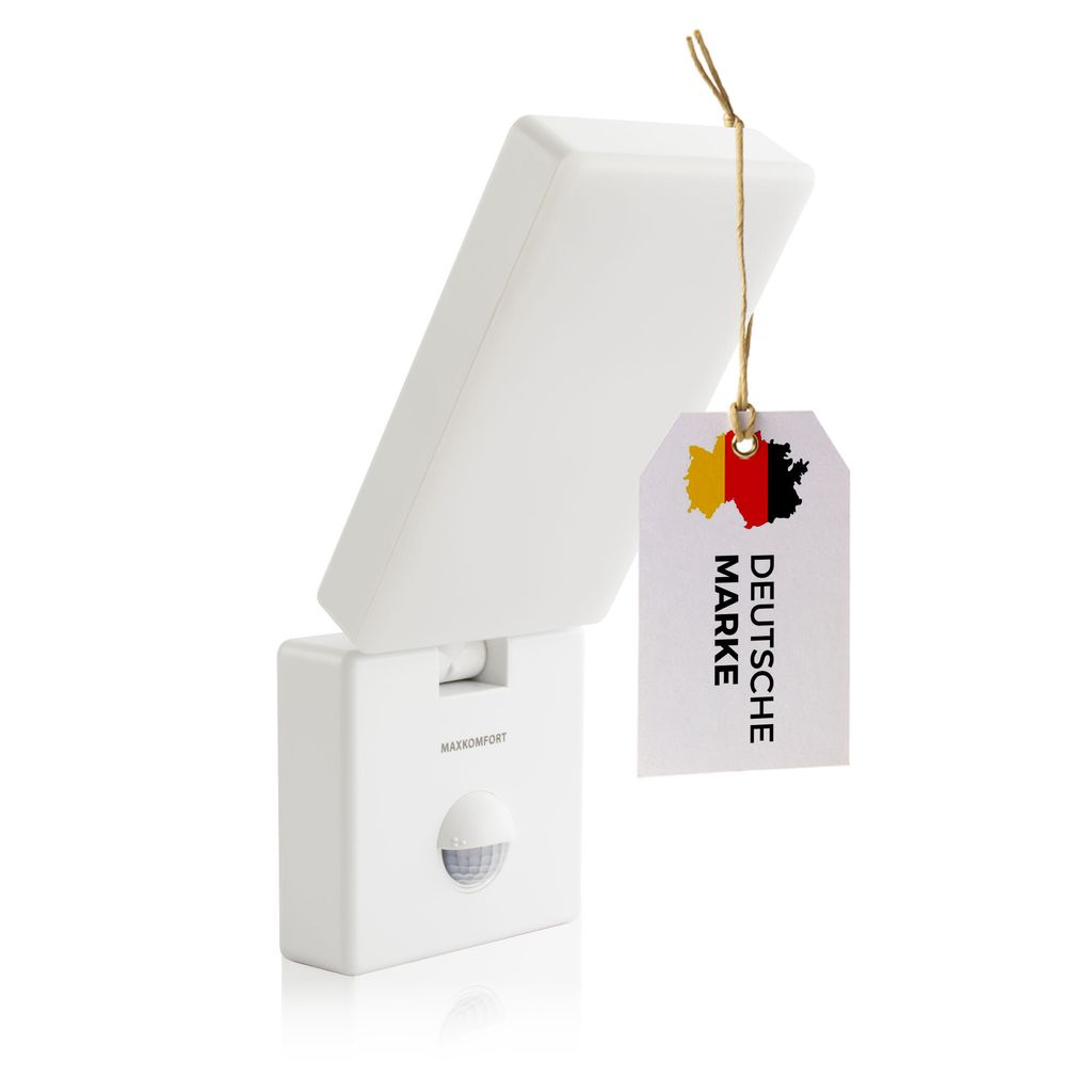 LED Aussenleuchten Bewegungsmelder schwenkbar | weiß IP65 Produktbild 